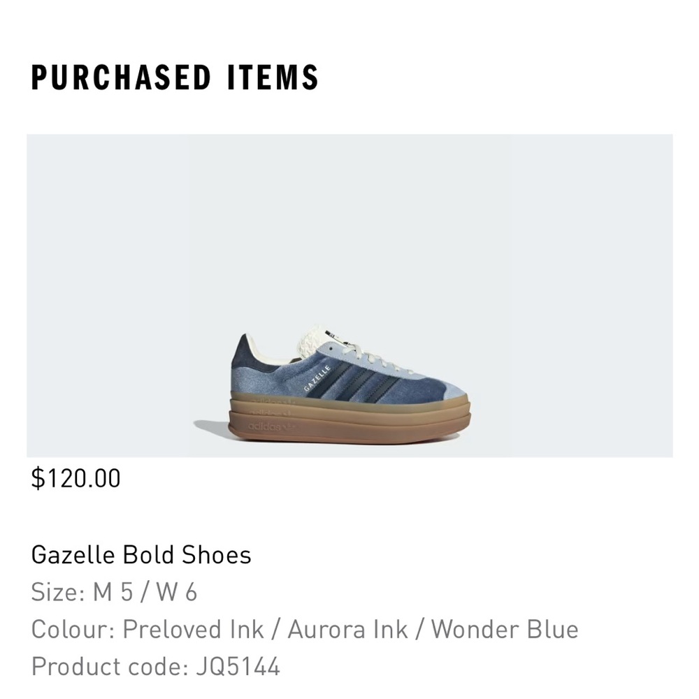 Gazelle Bold Platforms Velvet/Suede and so good with all denim!!
